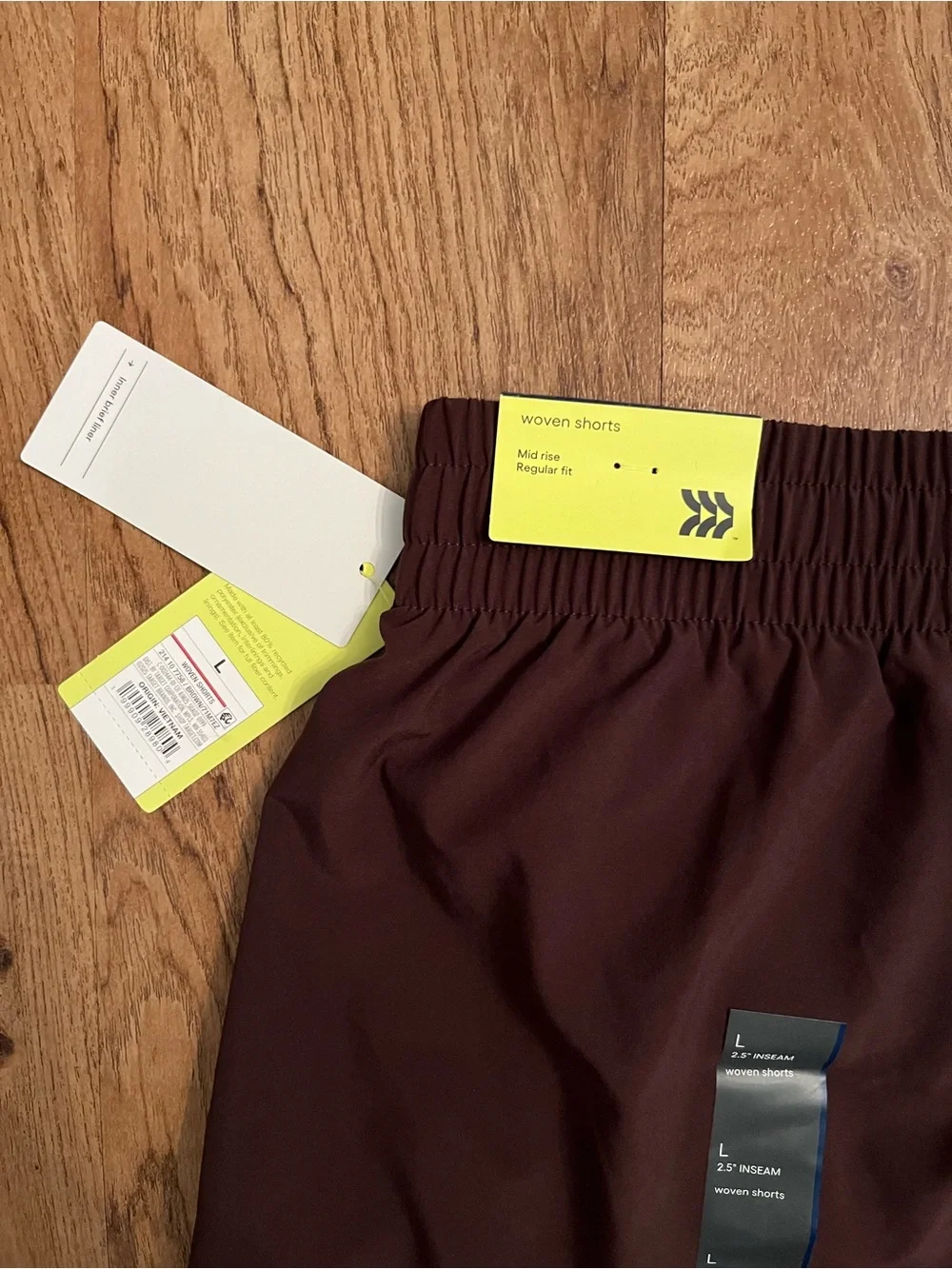 NWT All in Motion Crochet Trim Shorts
